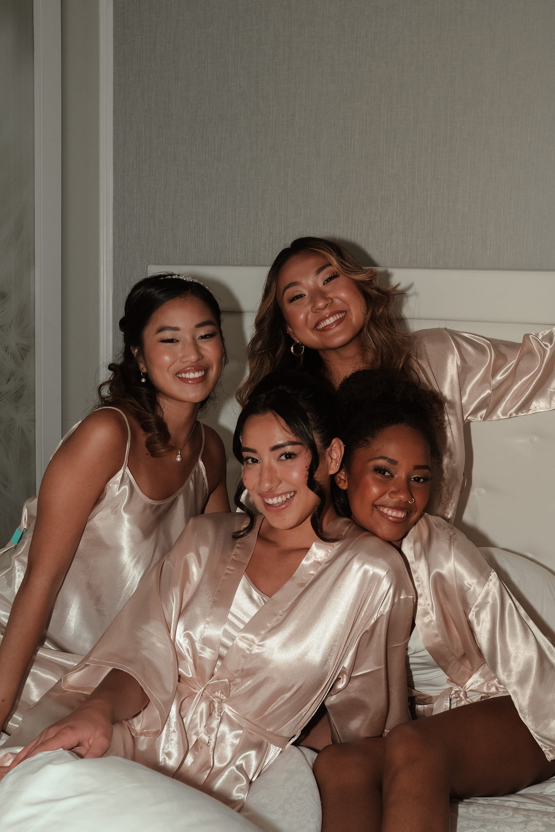 Robes & Slip on dress + matching eye mask bundle