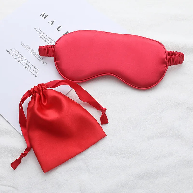 Personalized Sleeping Eye Mask Silk - Embroidered Bride Bridesmaid