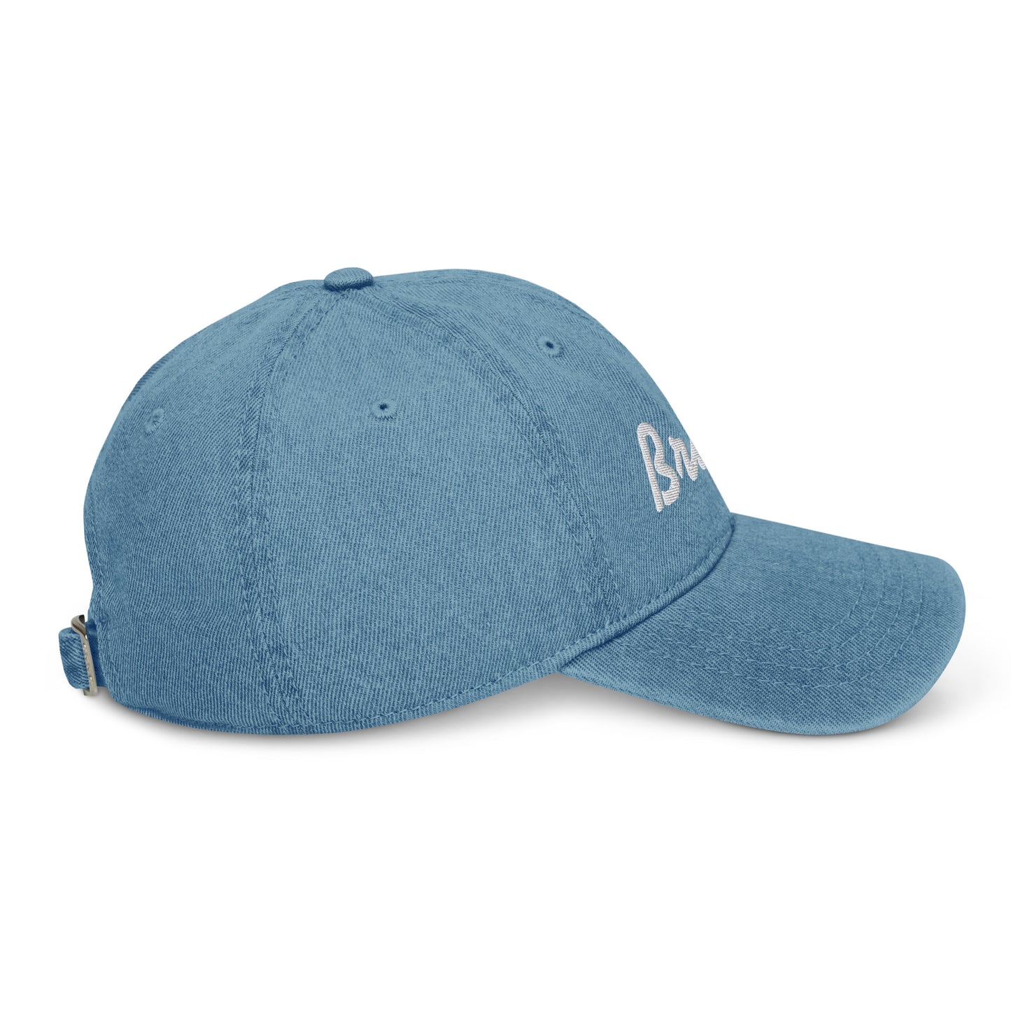 Denim Hat Bride embroidered