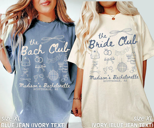 Custom Bachelorette Oversized printed T-shirts