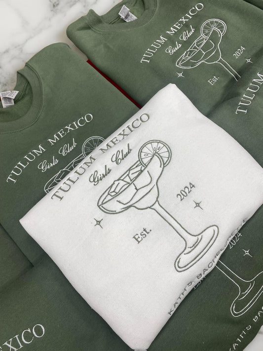 Bachelorette Margueritas Crewnecks