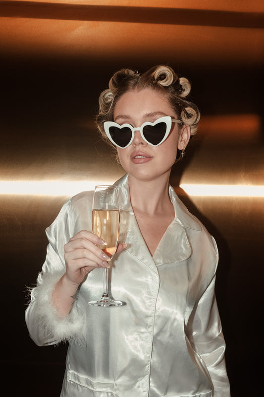 Bachelorette Party Heart Shaped Sunglasses