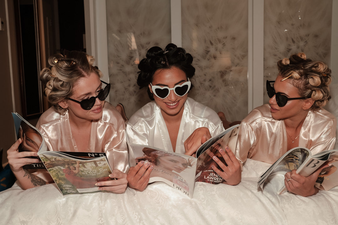 Bachelorette Party Heart Shaped Sunglasses
