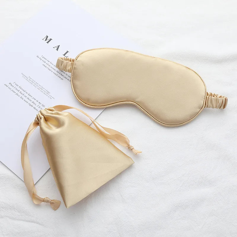 Personalized Sleeping Eye Mask Silk - Embroidered Bride  Bridesmaid