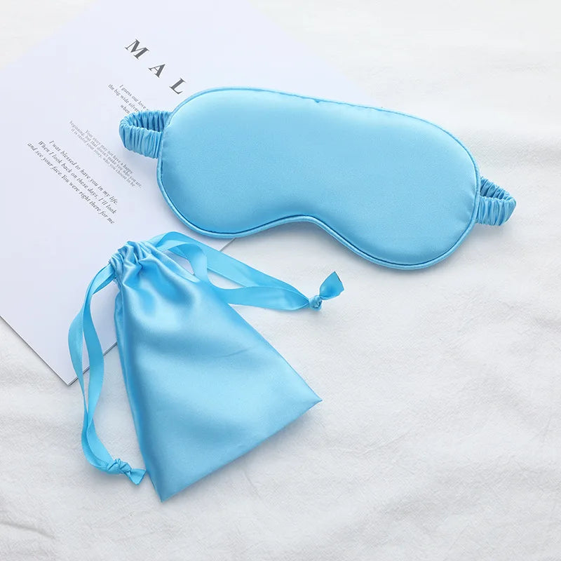 Personalized Sleeping Eye Mask Silk - Embroidered Bride  Bridesmaid