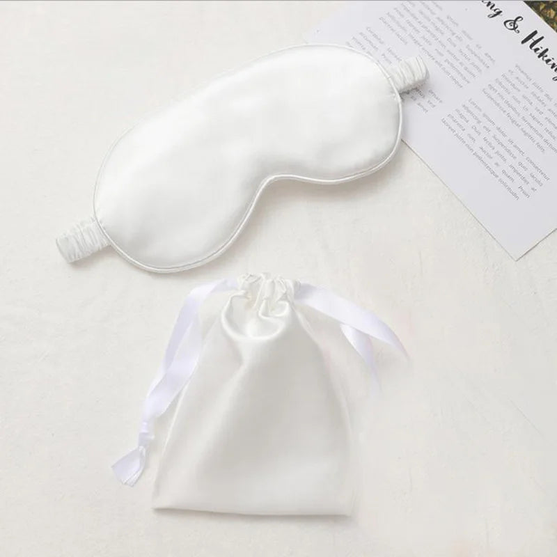 Personalized Sleeping Eye Mask Silk - Embroidered Bride  Bridesmaid