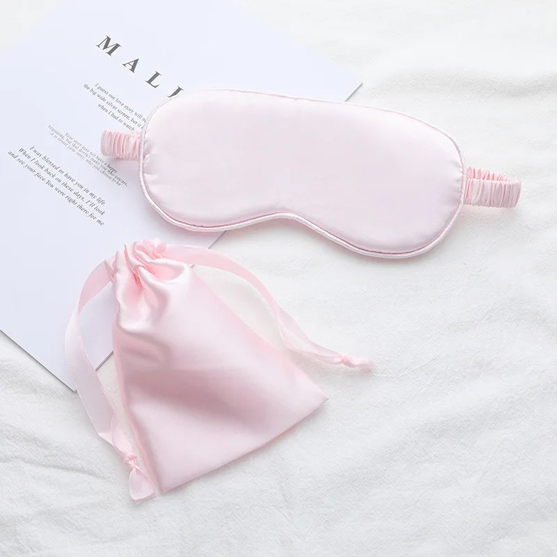 Personalized Sleeping Eye Mask Silk - Embroidered Bride  Bridesmaid