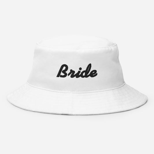 Bucket Hat embroidered bride