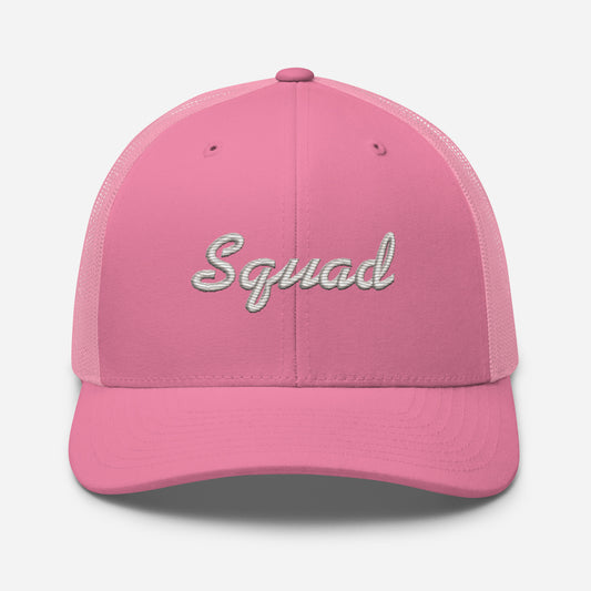 Trucker Cap embroidered squad