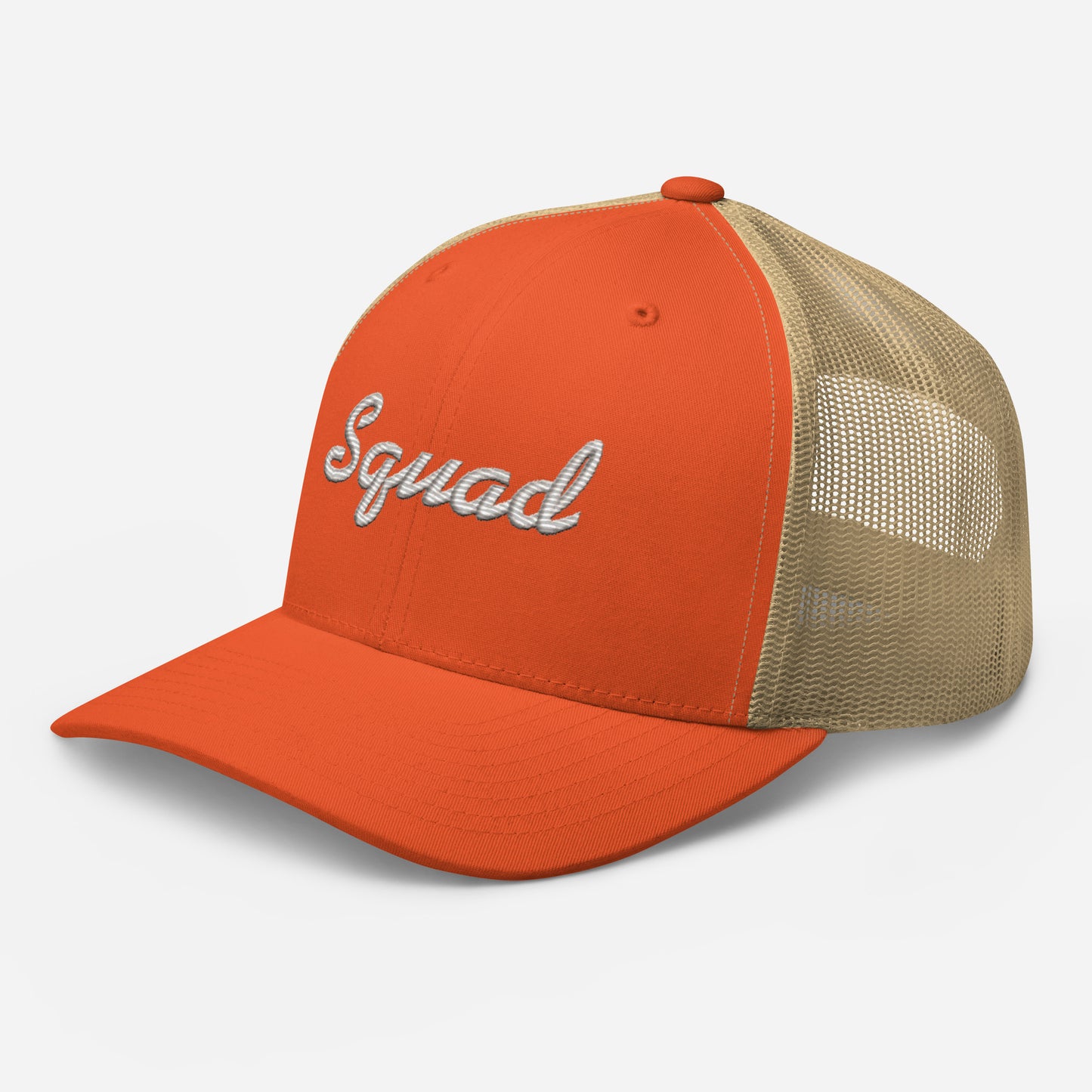 Trucker Cap embroidered squad